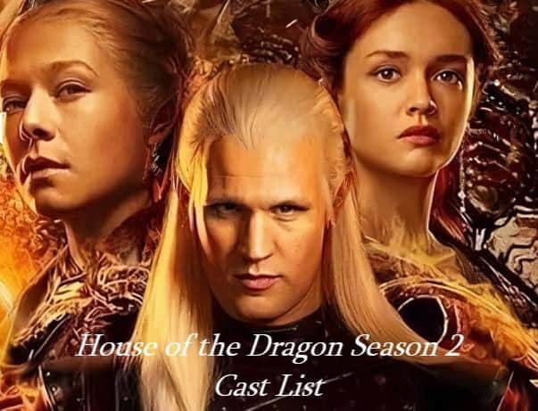 House of the Dragon Season 2 Cast List